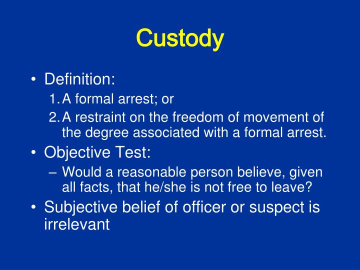 PPT Search and Seizure PowerPoint Presentation ID1699875