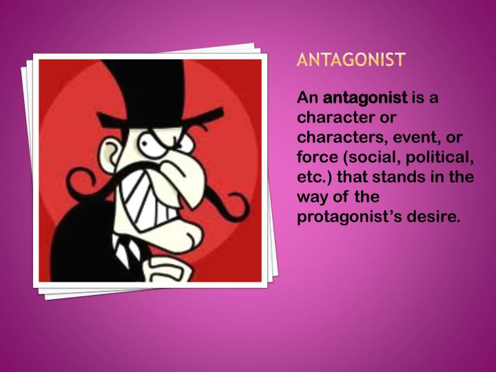 PPT Protagonist AND Antagonist PowerPoint Presentation
