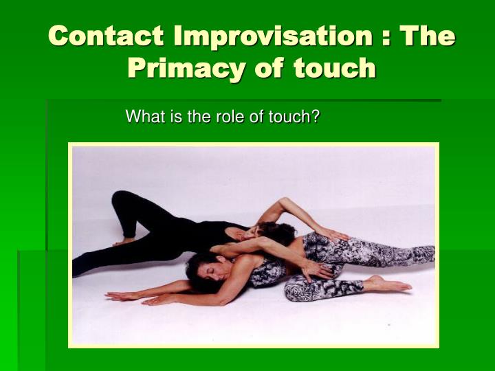 PPT Sense, Meaning, and Perception in Three Dance