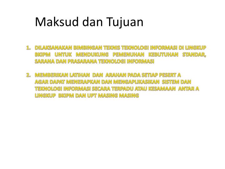PPT SUB BAGIAN SARANA DAN PRASARANA TEKNOLOGI INFORMASI