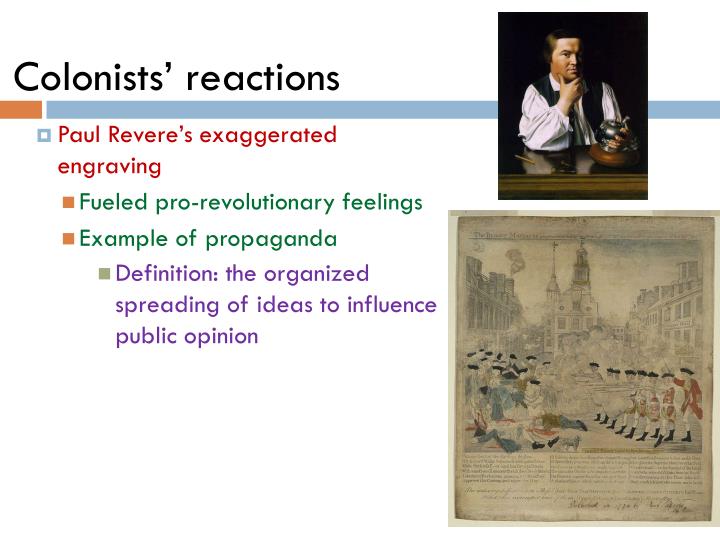 PPT Tension Between England and the Colonies PowerPoint
