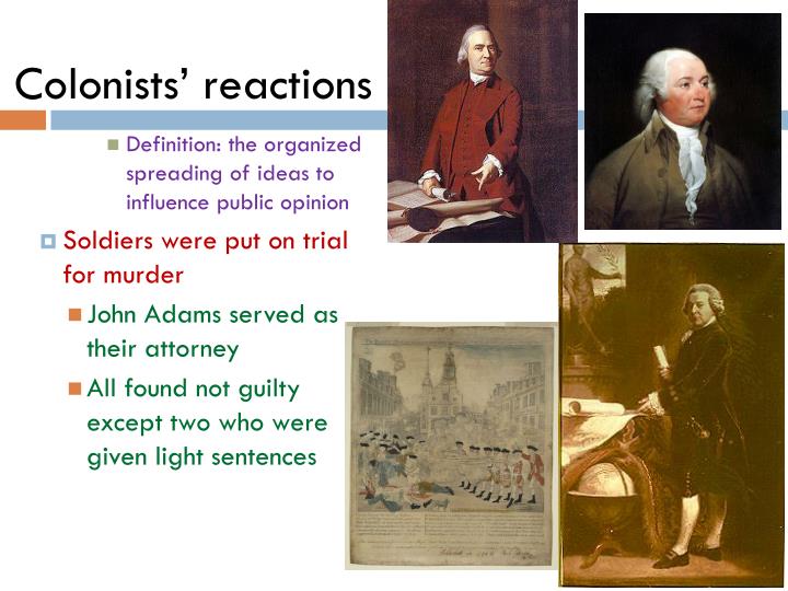 PPT Tension Between England and the Colonies PowerPoint