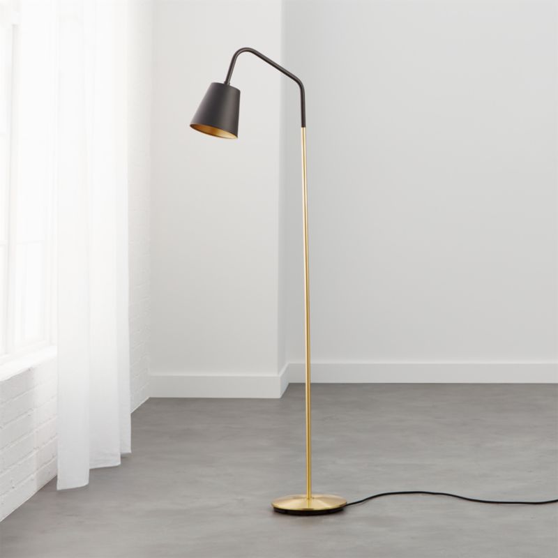 crane floor lamp CB2