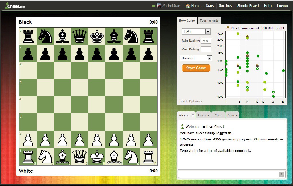 My live Chess