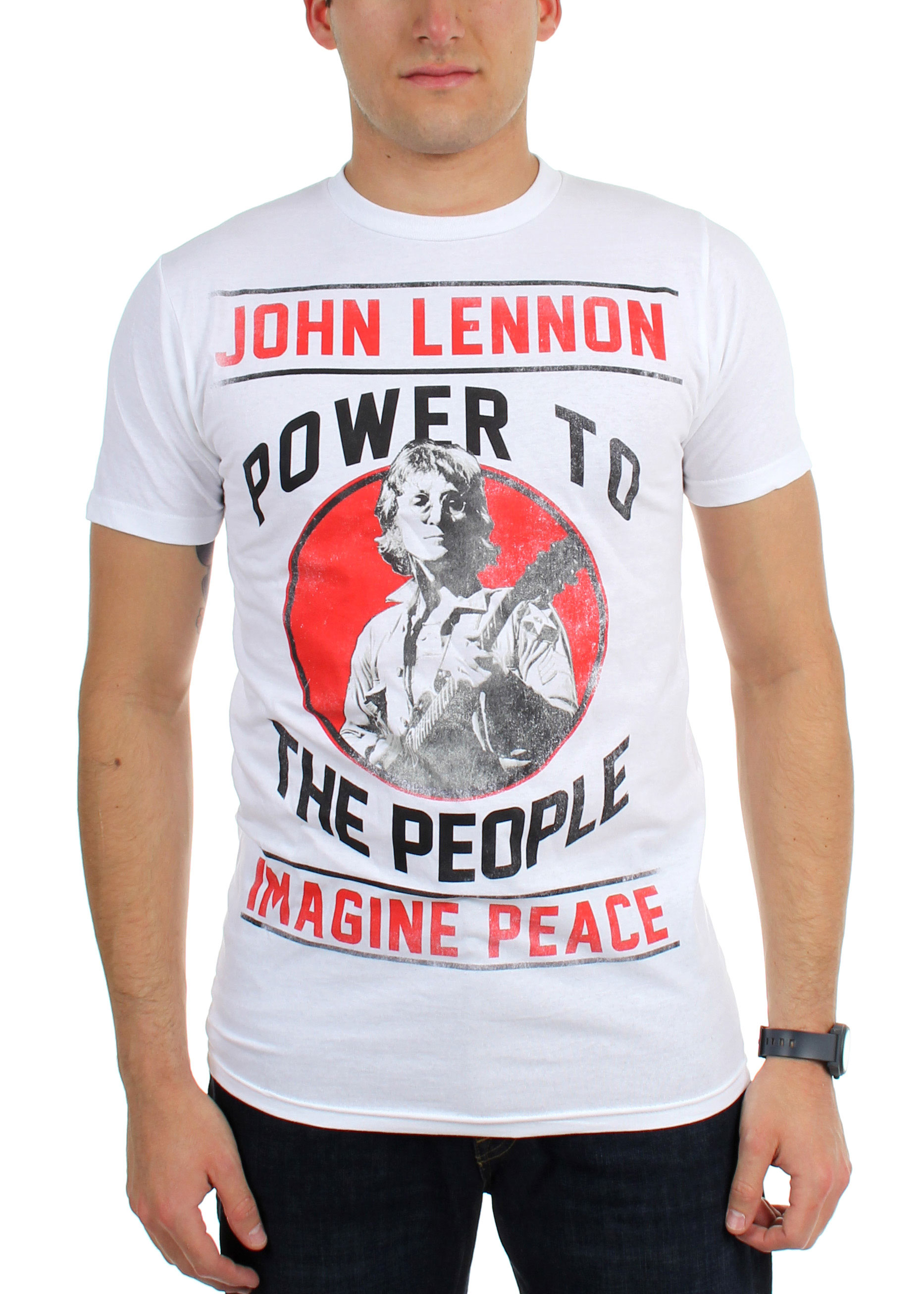 John Lennon Mens Power To The People TShirt