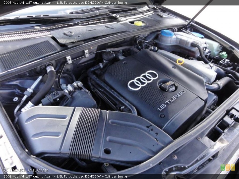 1.8L Turbocharged Dohc 20V 4 Cylinder Engine For The 2003 Audi A4 #46962588 | Gtcarlot.com