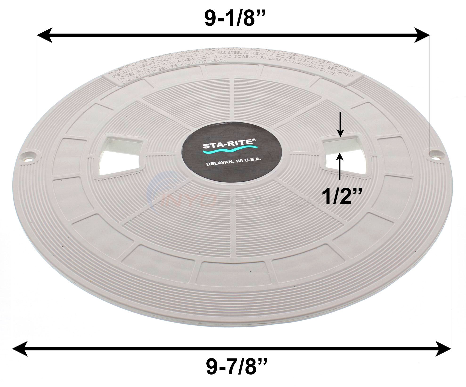 Skimmer Cover for StaRite Swimquip U3 Skimmers 97/8