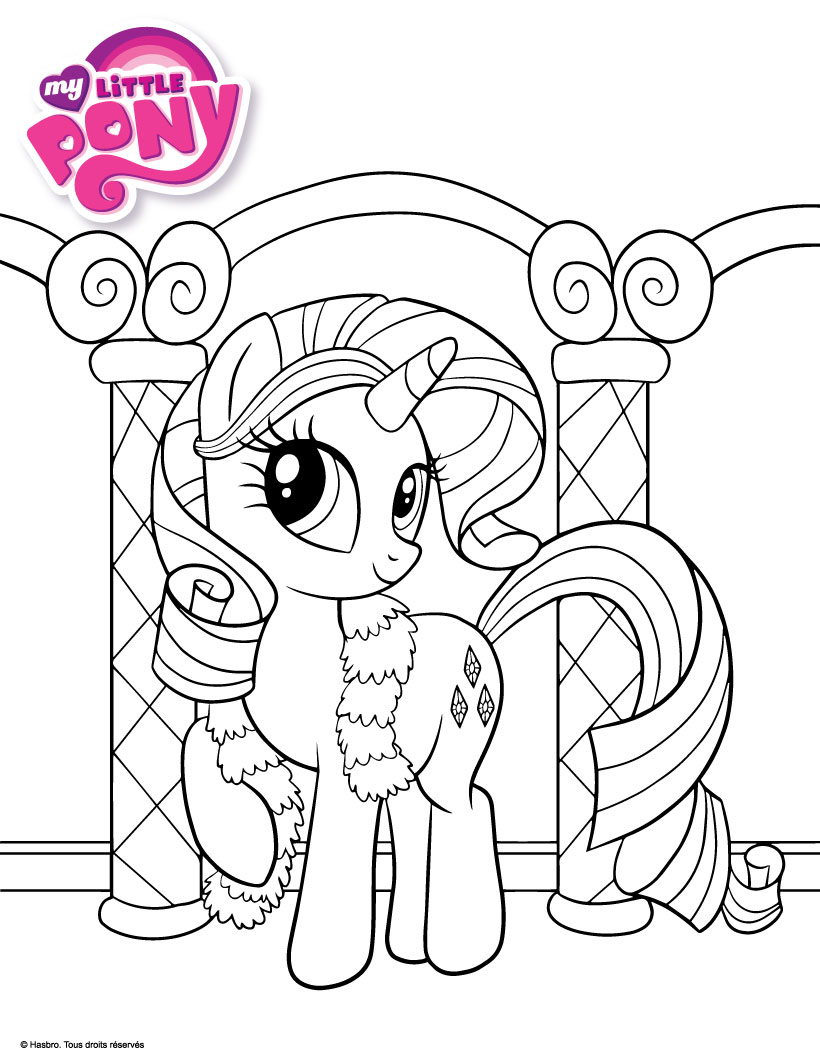 Coloriages rarity