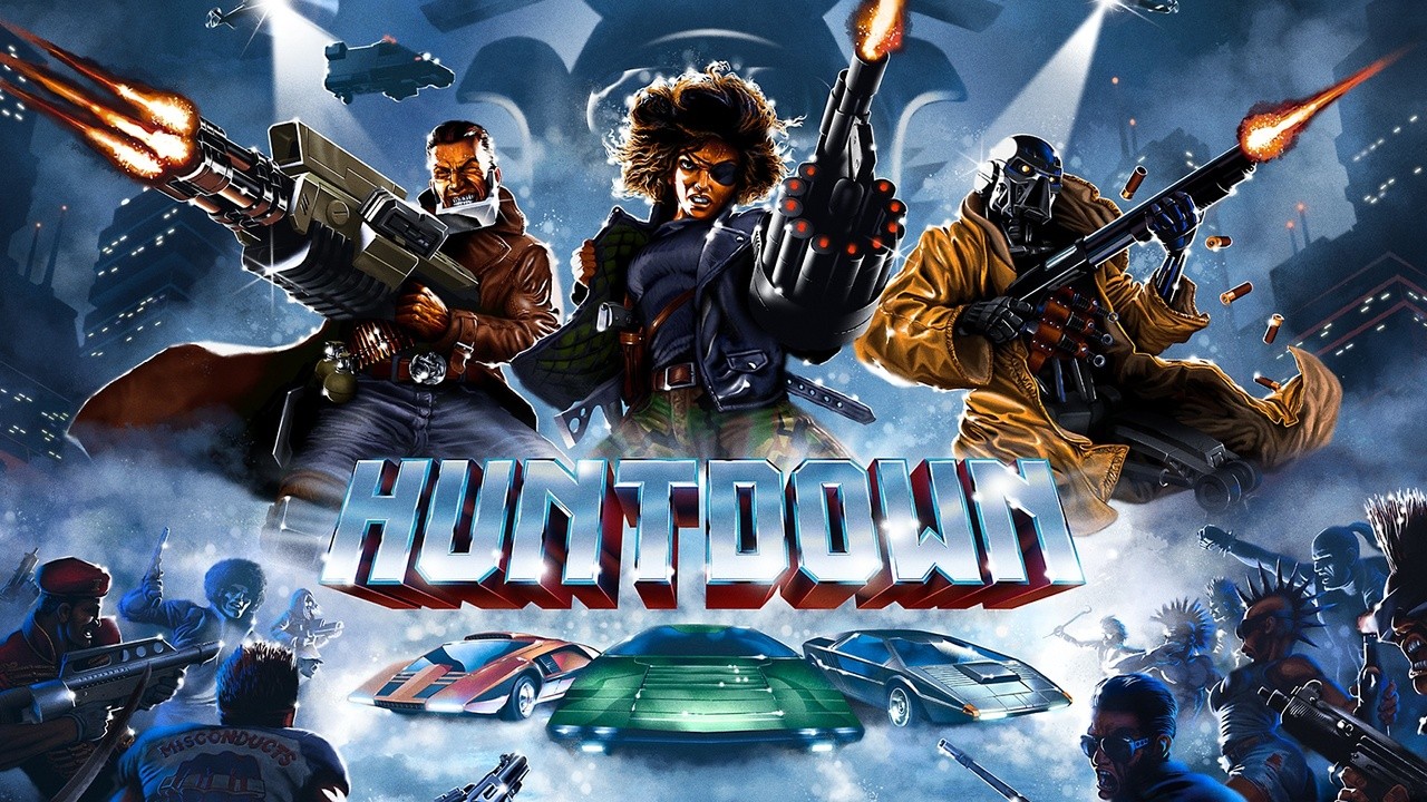 Huntdown Brings 16Bit Arcade Shooter Comedy Action To The