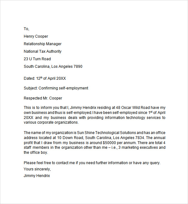 Employment Letter 7+ Free Doc Download