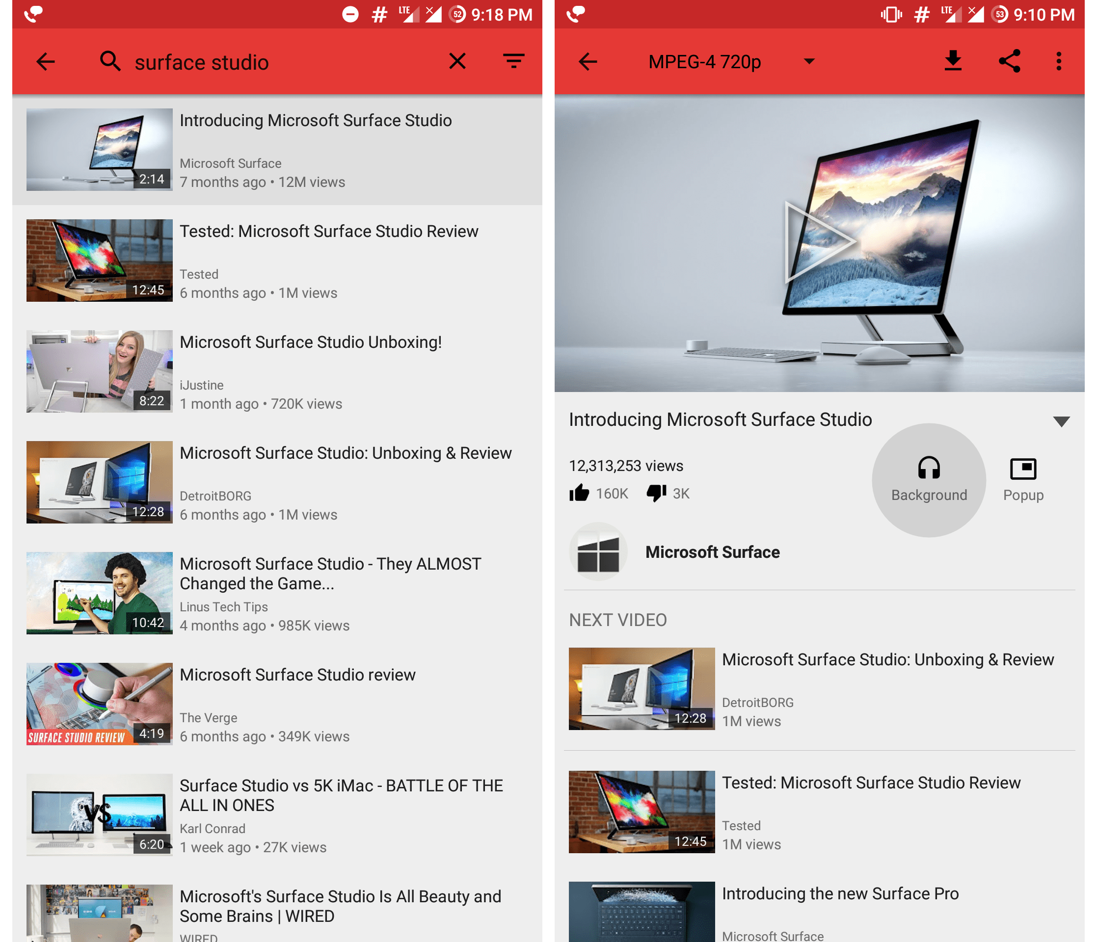 Play YouTube in Floating Window And Background Audio