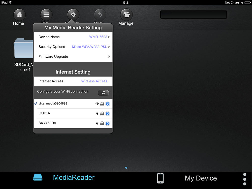 Review PNY Wireless Media Reader Storage