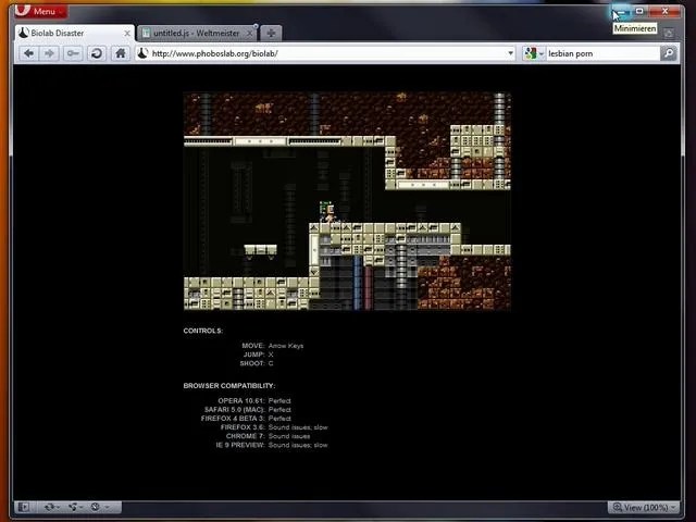How to Make a basic web game with no plugins using only