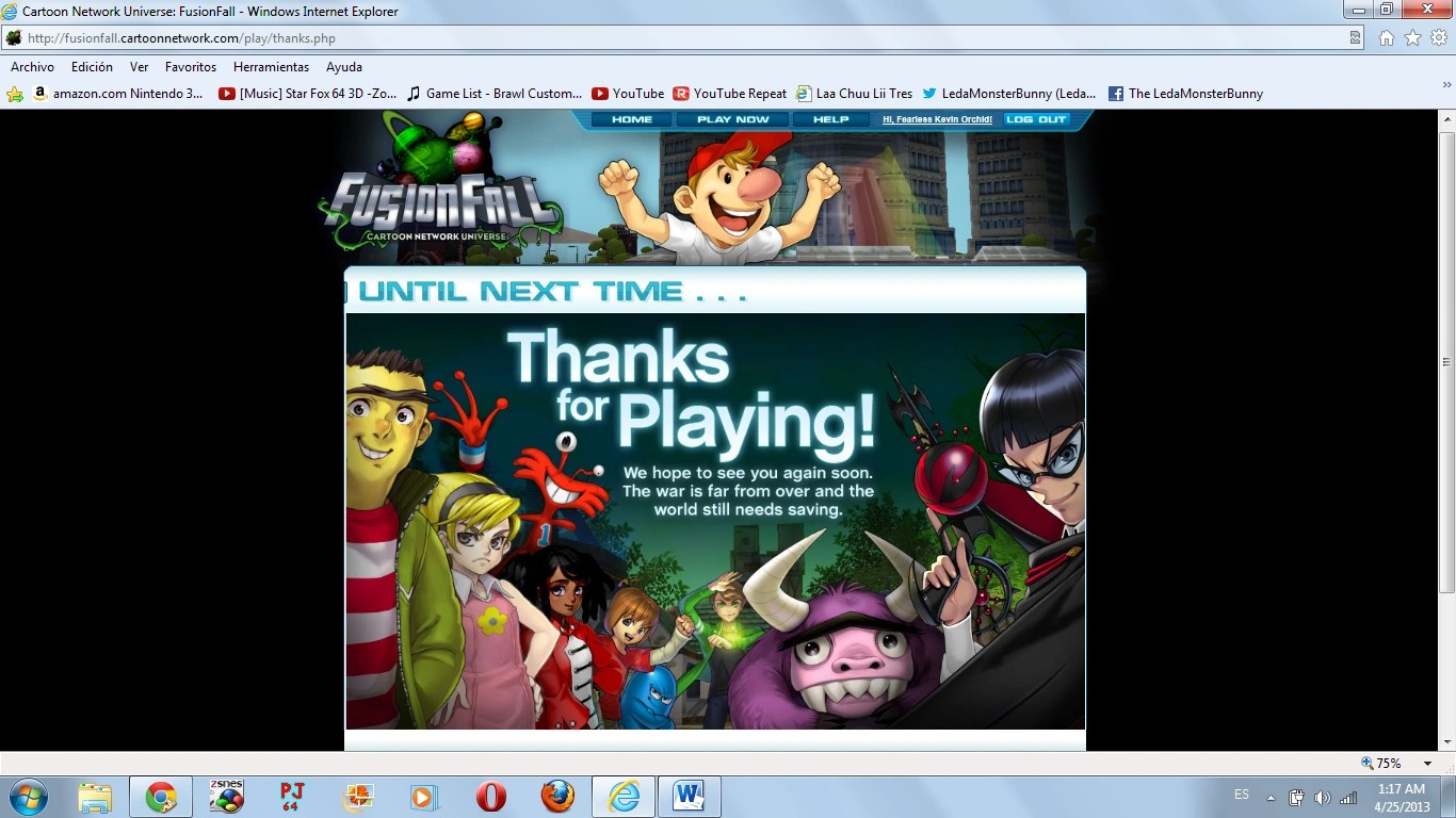 A New FusionFall Homepage The FusionFall Wiki