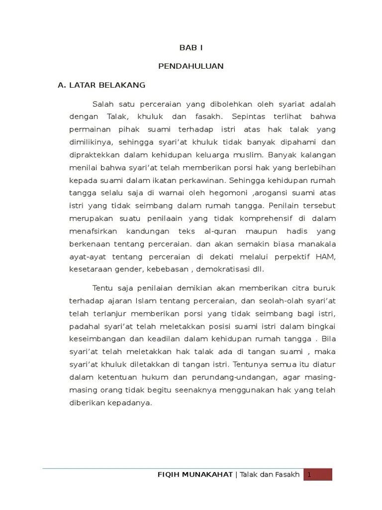 18+ Makalah Fiqih Munakahat Pdf