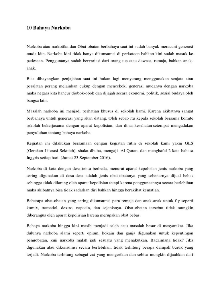 Teks Eksplanasi Sosial