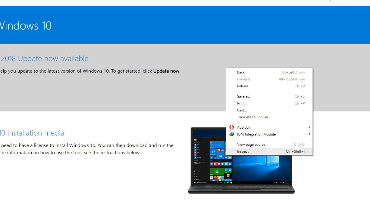 How to Download Windows 10 without Media Creation Tool