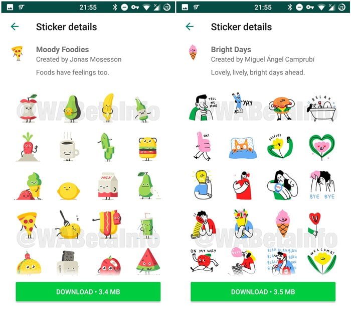 WhatsApp beta gets animated stickers and more features
