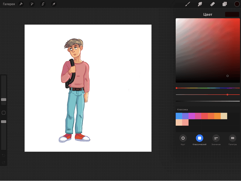 как рисовать в смартфоне по экрану