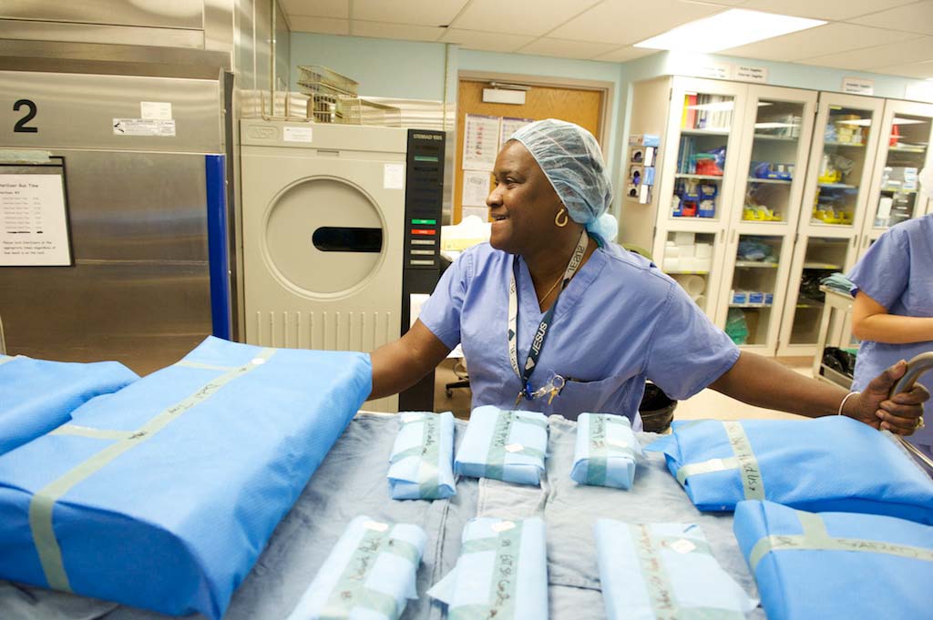 A day in the life of sterile processing techniciansInside