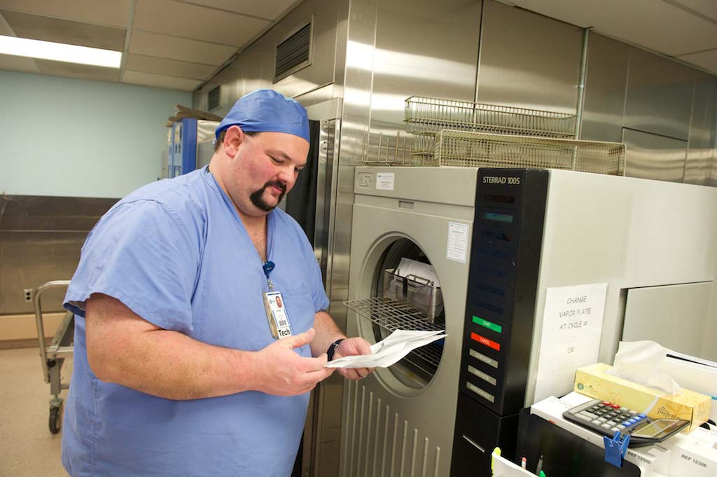 A day in the life of sterile processing techniciansInside
