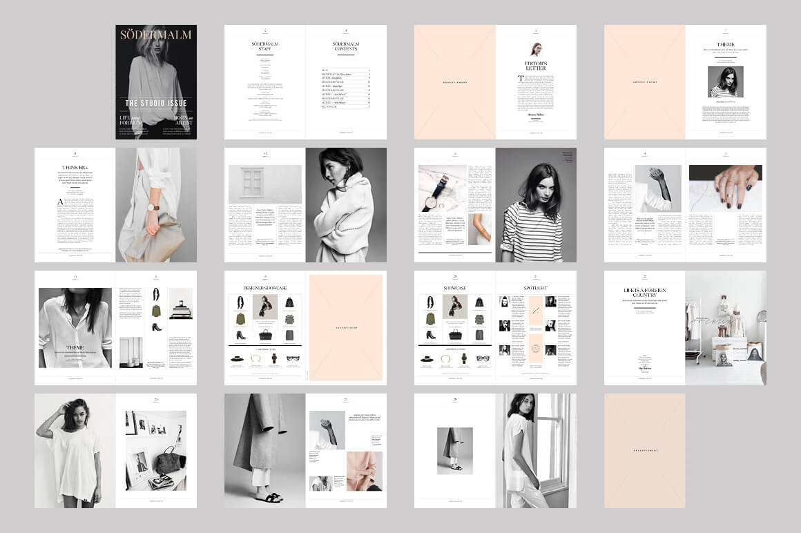 20 Premium Magazine Templates for Professionals Inspirationfeed