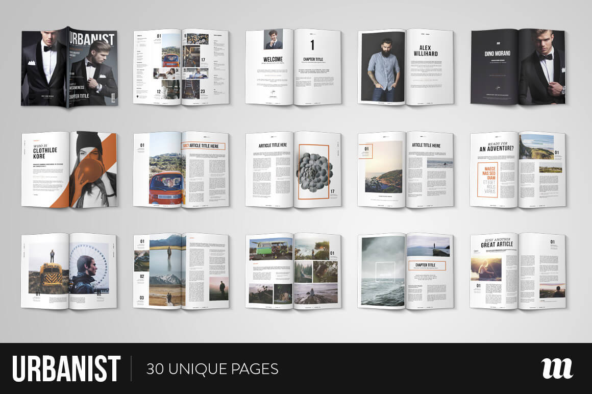 20 Premium Magazine Templates for Professionals Inspirationfeed