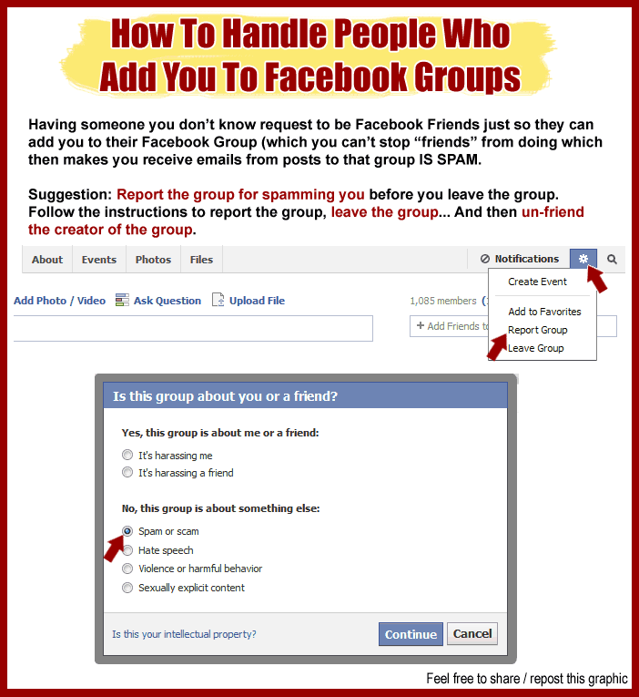 People adding me to Facebook Groups w/out permission are pissing me off