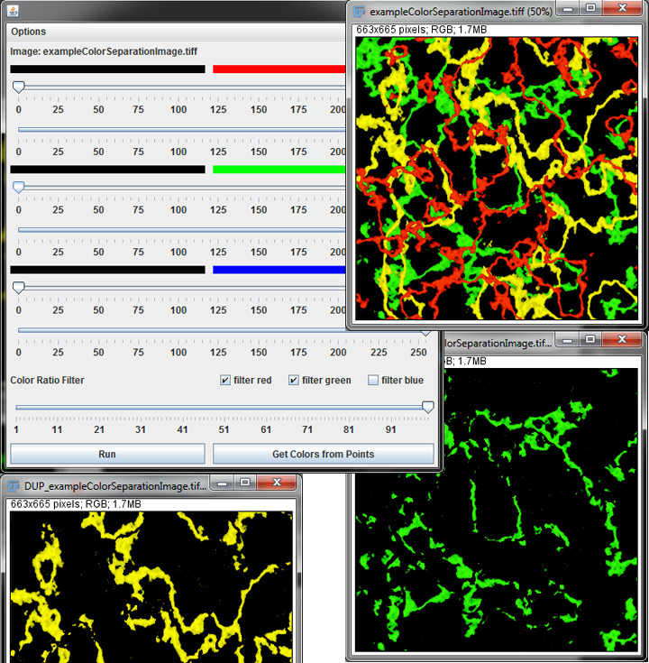 Color Segmentation Tool for ImageJ
