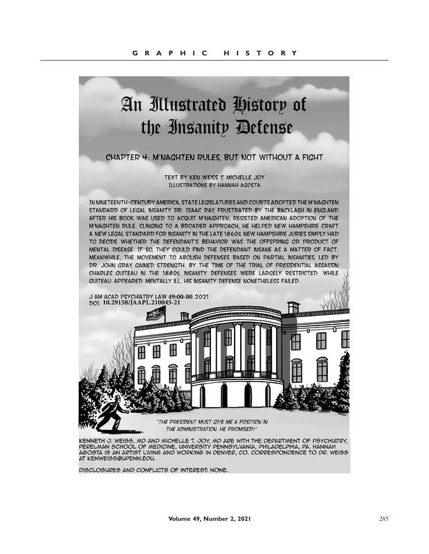 Graphic History Journal of the American Academy of Psychiatry and the Law