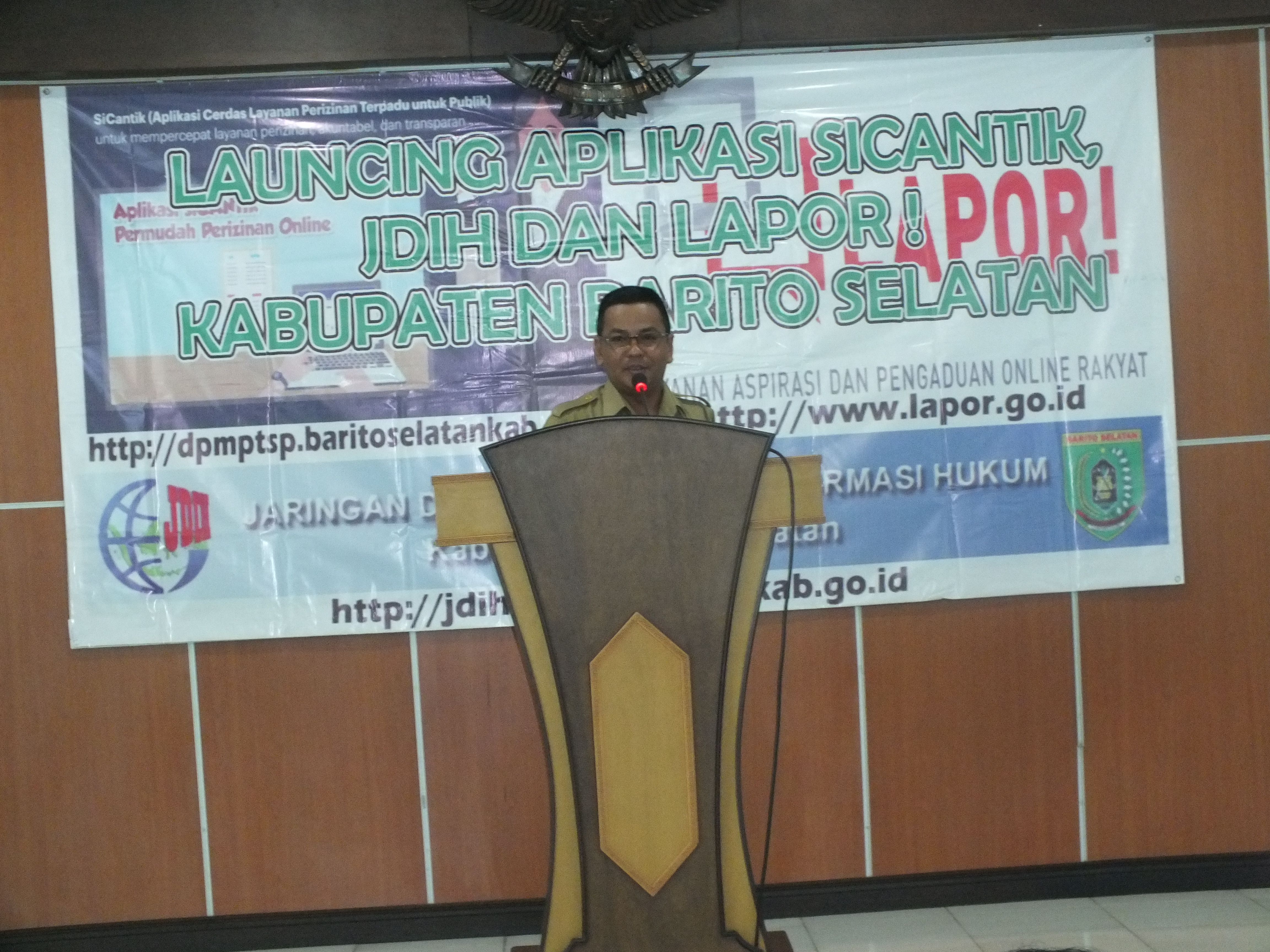 JDIH Barito Selatan KEGIATAN PENDAMPINGAN APLIKASI
