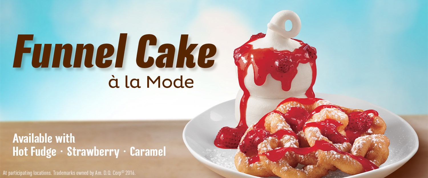 Dairy Queen’s Funnel Cake a la Mode Jeff Eats