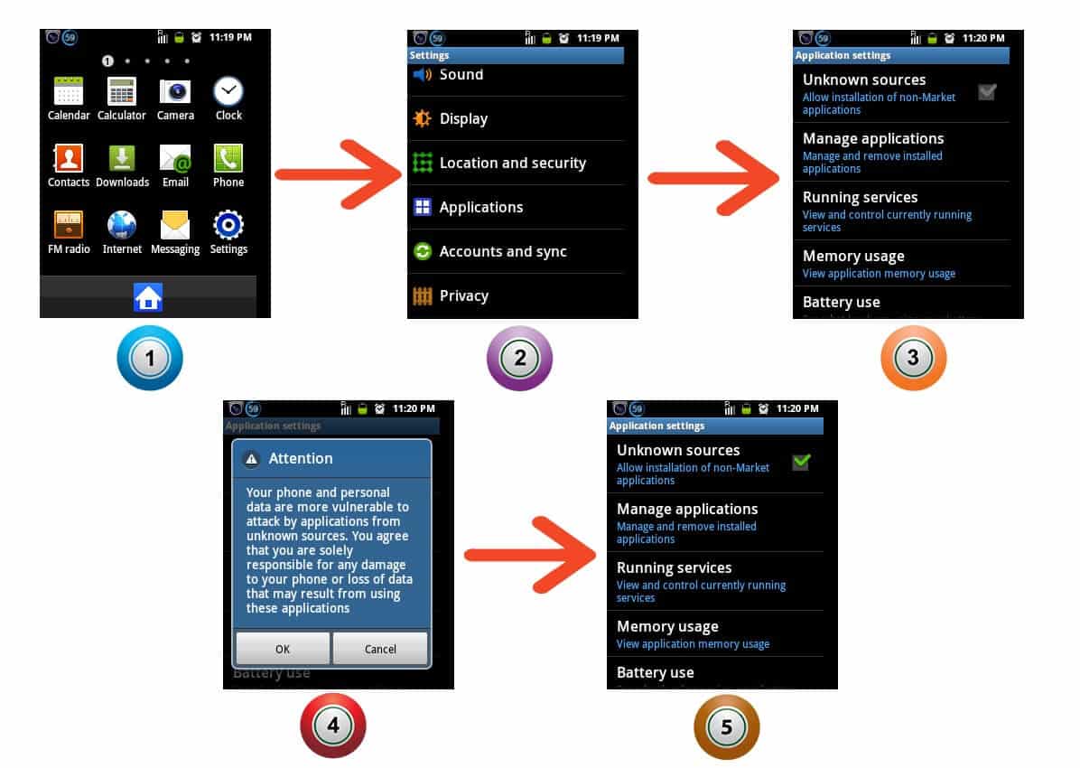 How to Enable Third Party Apps Installation on Android