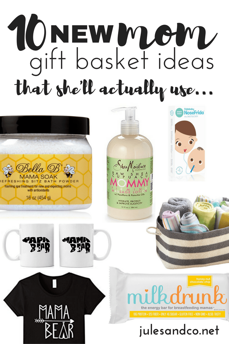 10 New Mom Gift Basket Ideas (That She'll Actually Use