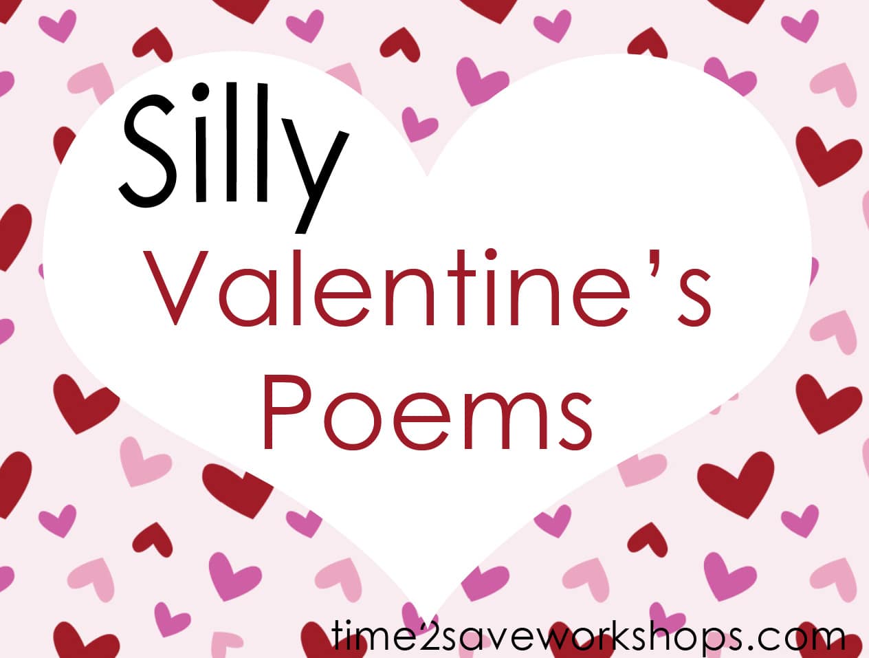 Silly Poems Valentine's Fun with Words Poems for Children