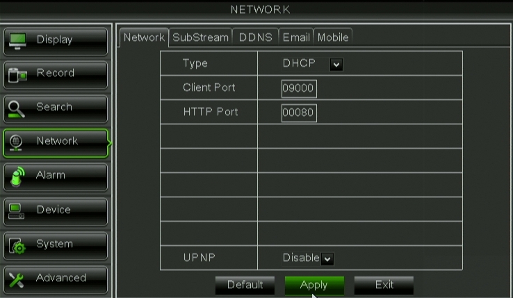 Zmodo Knowledge Base Local Network Setup
