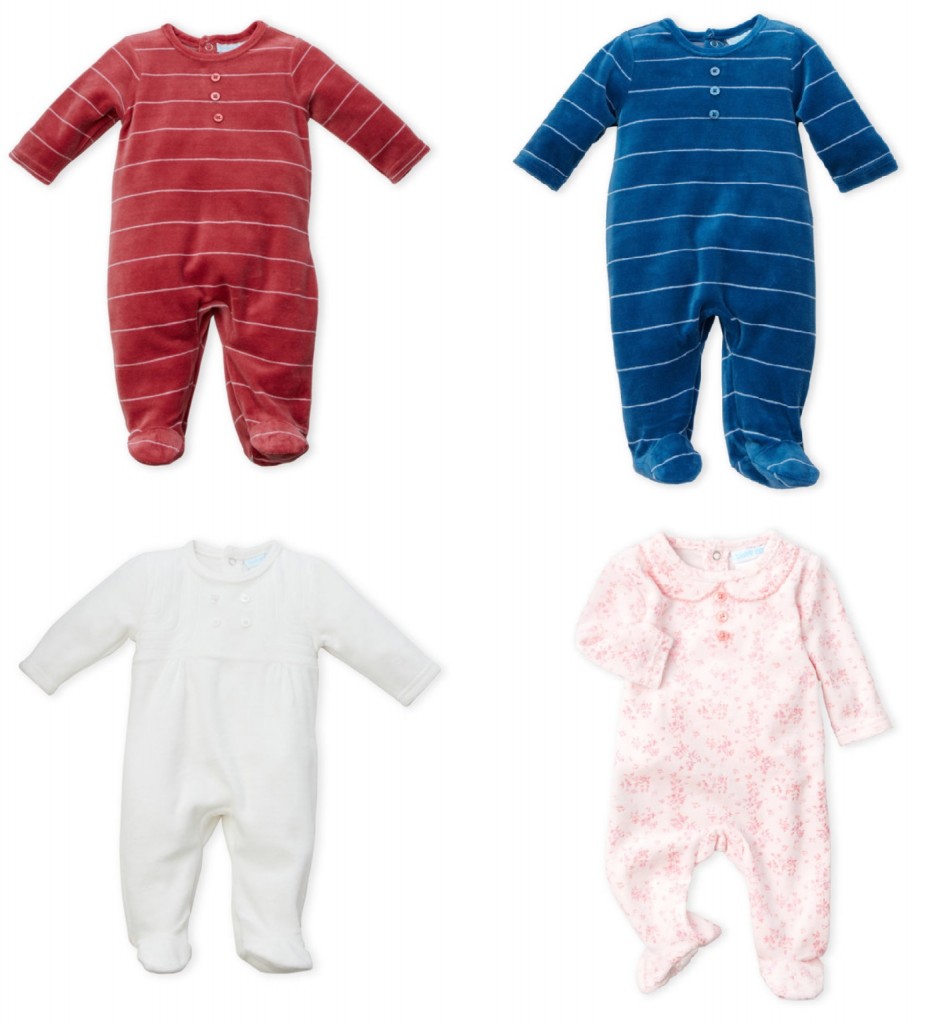 Century 21 Baby Dove Velour Stretchies Only 12.99 + Free