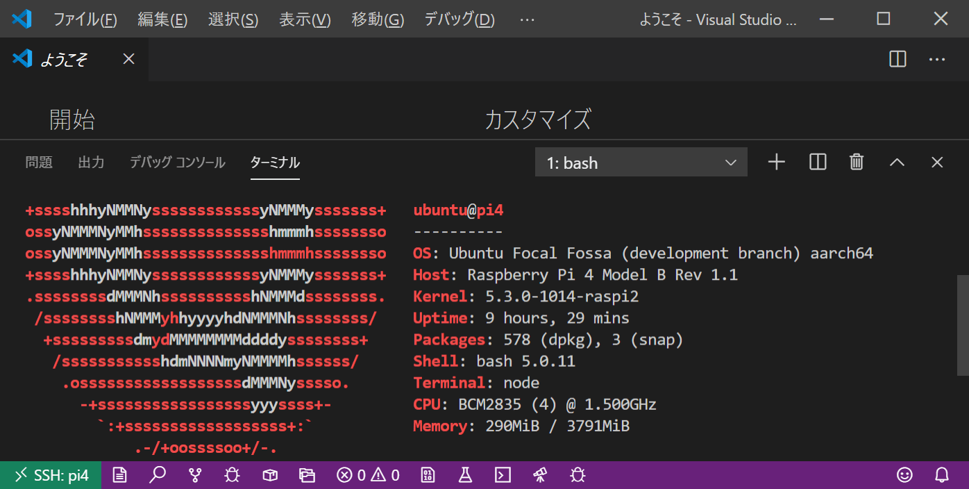 Visual Studio Code Remote SSH / aarch64 Memorandum!