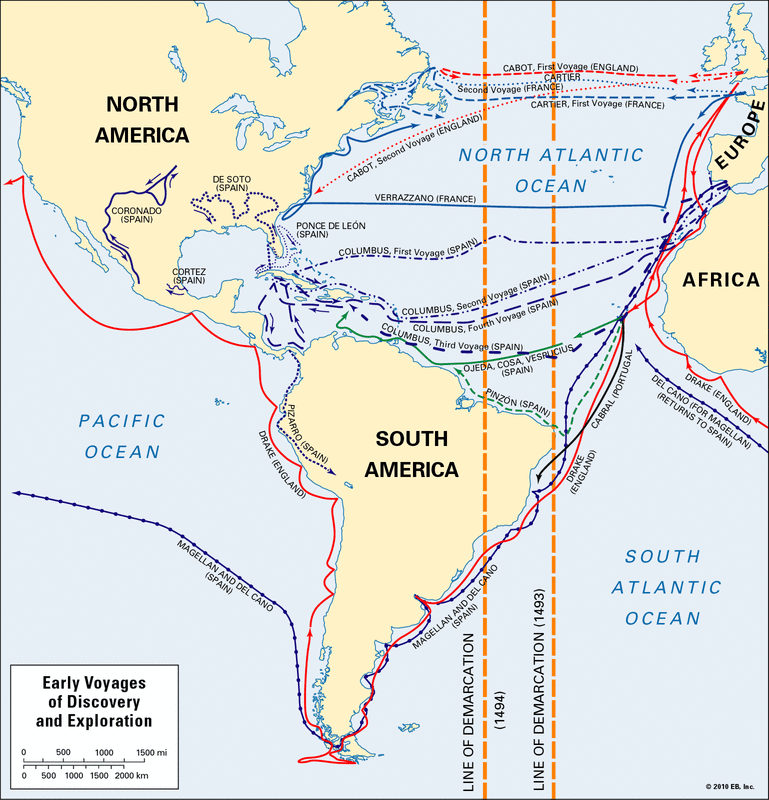 Essential Unit Maps AP US History