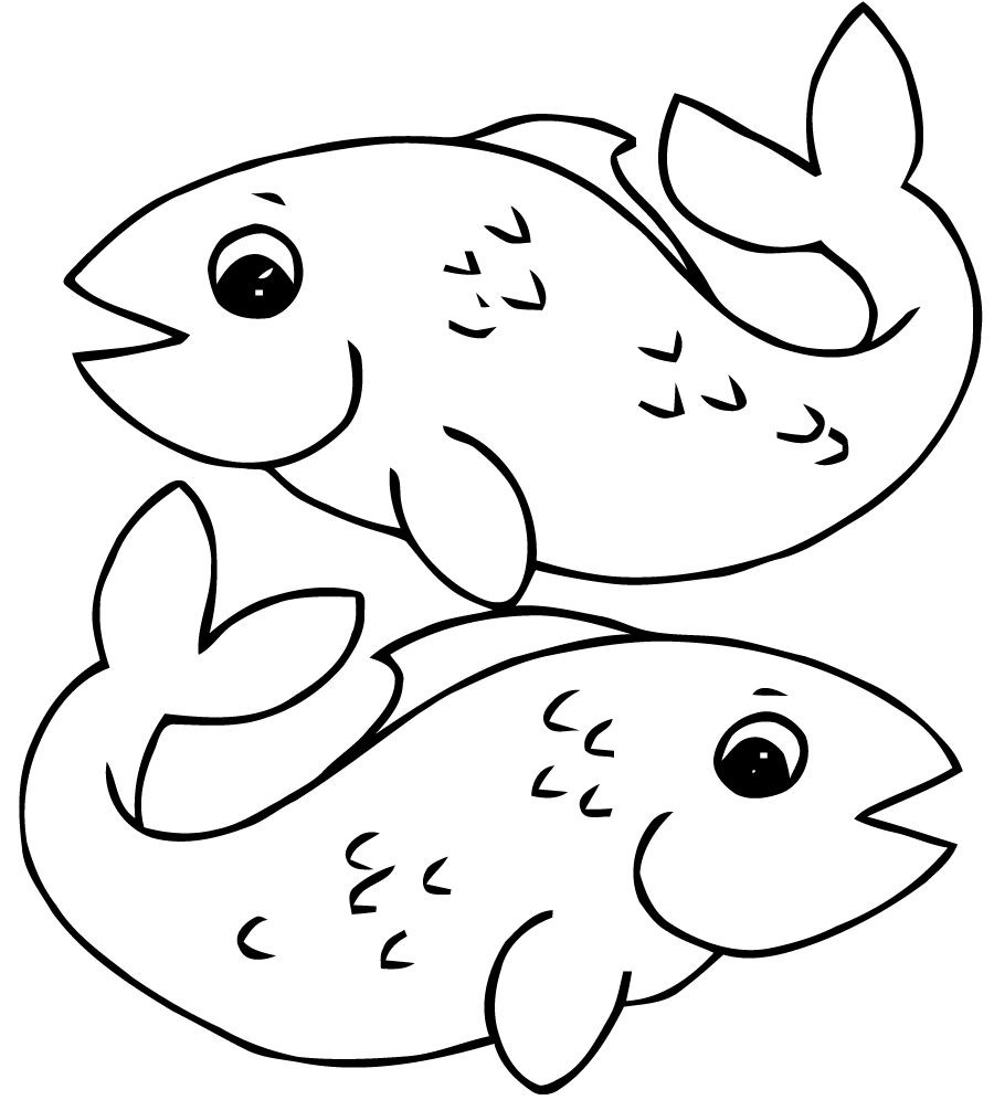 106 dessins de coloriage poisson à imprimer sur Page 1