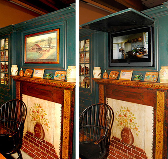 TV CoverUps, Hide Your Television Behind Art