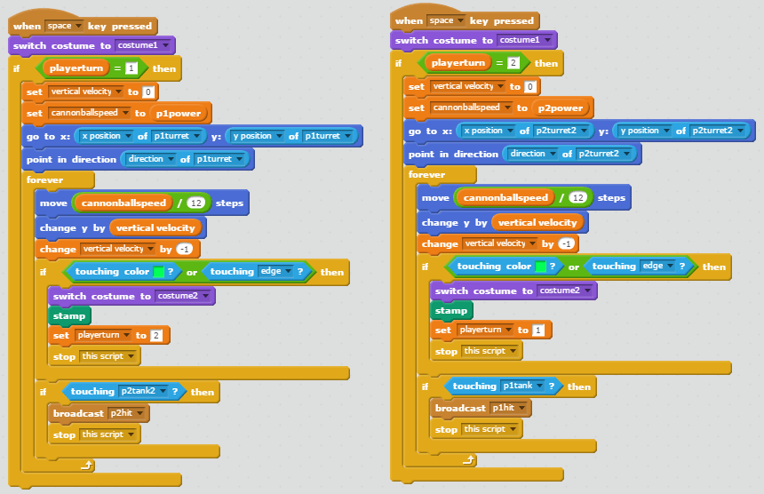 Scratch two player tank game Scratch Game Video Tutorials