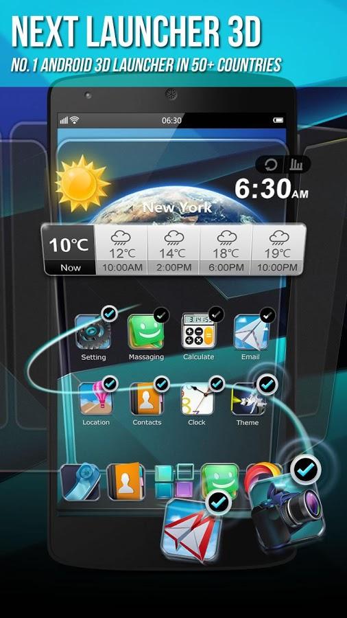 Download Next Launcher 3D Shell Lite 3.7.4.3 APK last
