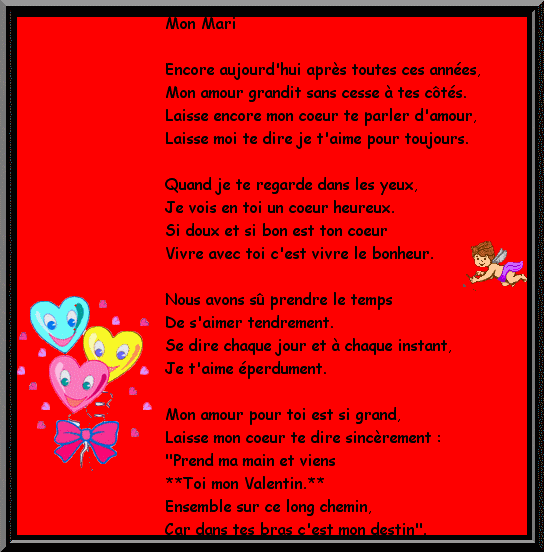 Love Quotes For Husband Poeme D'amour Pour Homme Marié