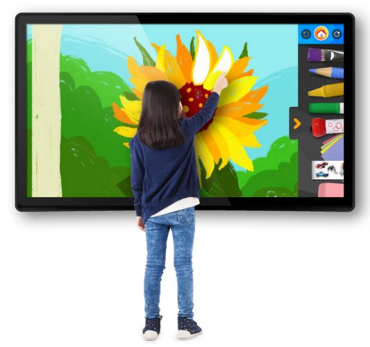 Nabi Big Tabs get REALLY big 65 inch Android tablets for