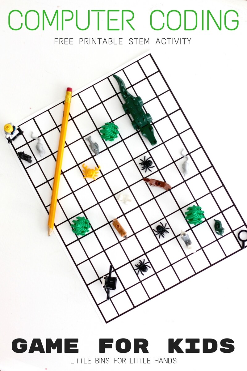 Algorithm Coding Game and Computer Coding for Kids {Free