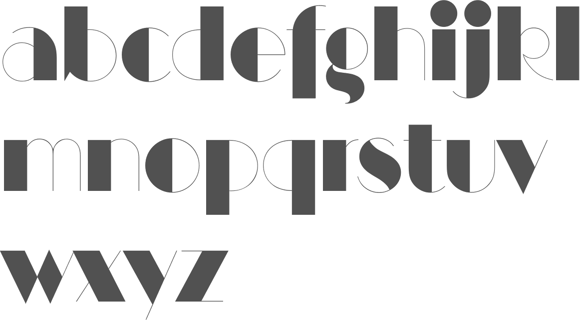 MyFonts High contrast typefaces