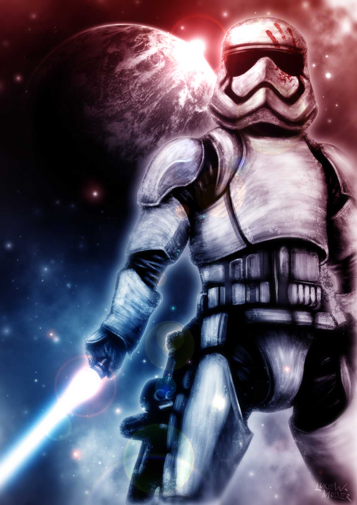Star Wars Fan Art 2 « Luke Molver Illustrator, Writer, Comic Book Creator