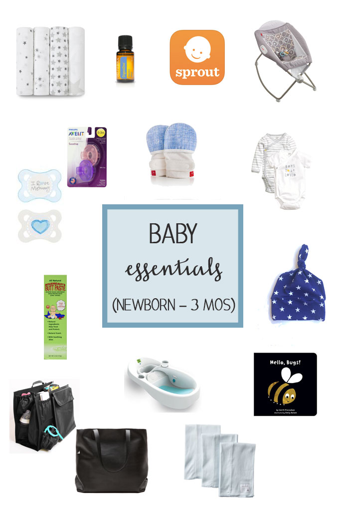 Baby Essentials Newborn to 3 Months Luv in the Bubble