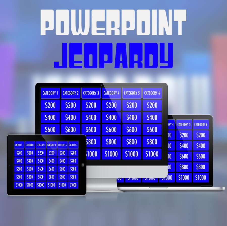 PowerPoint Jeopardy Template for iPad and Widescreen